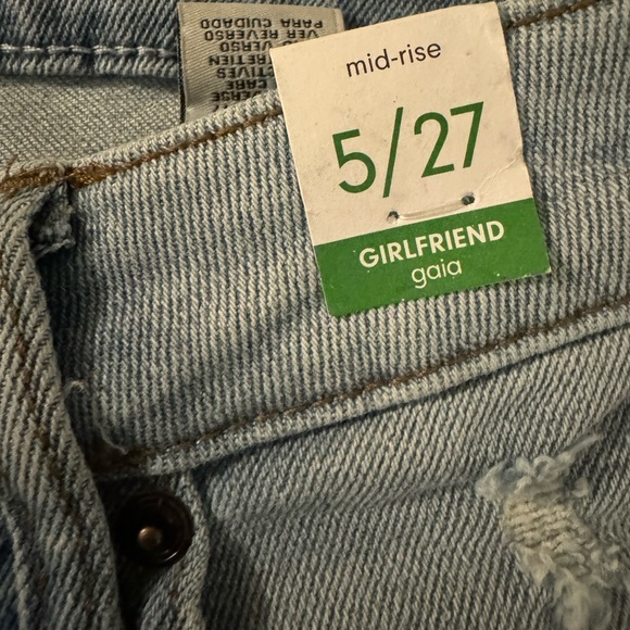AGOLDE Los Angeles mid-rise girlfriend gaia Jeans nwt sz 5/27 - Picture 4 of 6